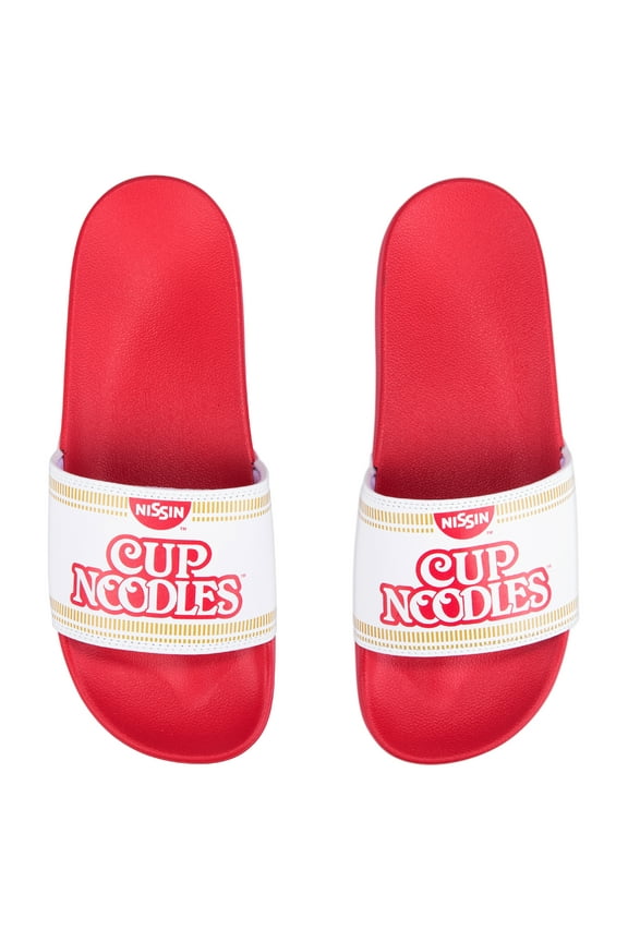 , Slide, Slip On Sandal, Cup Noodles, Soft, Comfortable, Unisex, Large