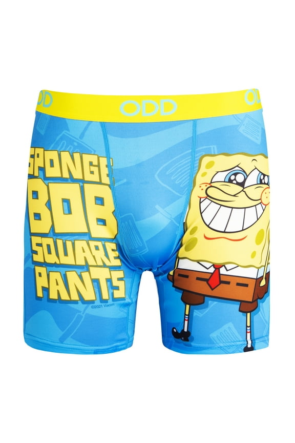 – SpongeBob SquarePants Kids Boxer Briefs – Boys Nickelodeon Cartoon Character Underwear –