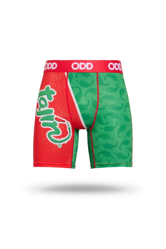 Tajin Split Men's Boxer Briefs Medium Chili Lime Seasoning Novelty Underwear Comfy Stretch