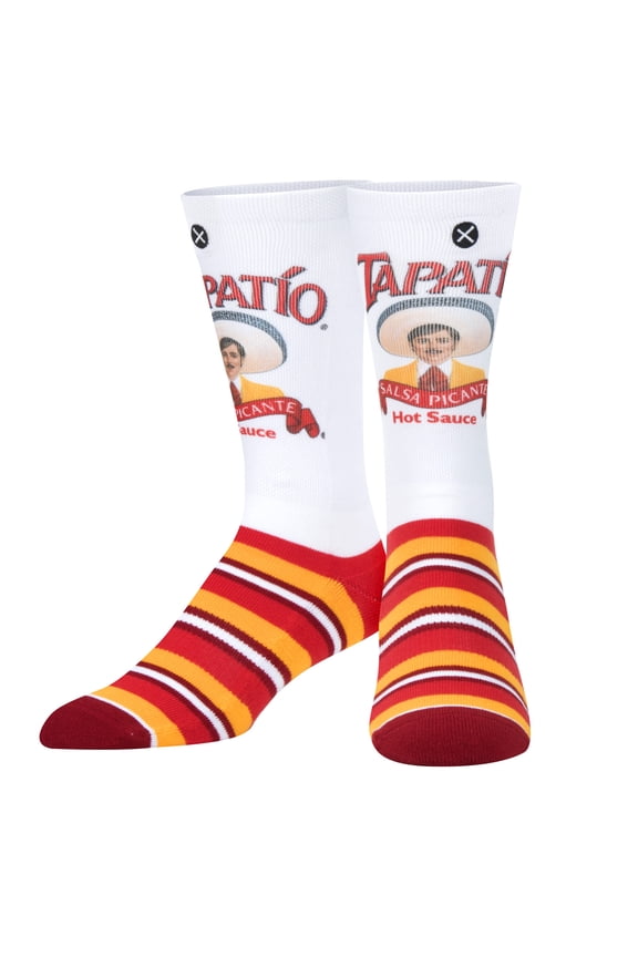, Tapatio Salsa Hot Sauce, Novelty Crew Socks, Funny Cool