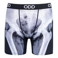 thumbnail image 1 of ODD SOX – Skeleton X-Ray Boxer Briefs – Funny Anatomy Novelty Underwear for Men – Bone Graphic, 1 of 7