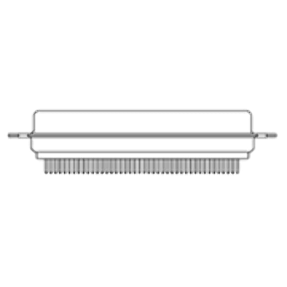 ODD104F30000 Connector D-Sub High Density 104 Position Solder Tail Straight Zinc Shell