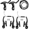 thumbnail image 1 of Bike Brakes Set,ODDPC Complete Brake kit for Most Bicycles Mountain Bike, Front and Rear Bike MTB Hybrid Brake, Cables Lever Kit - Black, 1 of 7