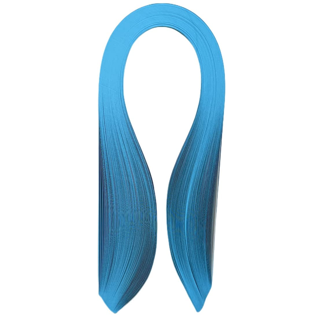 ODETOJOY Quilling Paper Strips Sea Blue 3mm 5mm 10mm Quill Strip Azure
