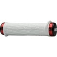 thumbnail image 1 of ODI 130mm Troy Lee Lock-On Grips: White/Red, 1 of 3