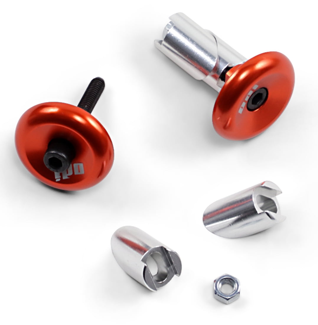 Bar Plug Solid ODI Aluminum Bar End Plugs | Orange (F71APO) - Walmart Business Supplies