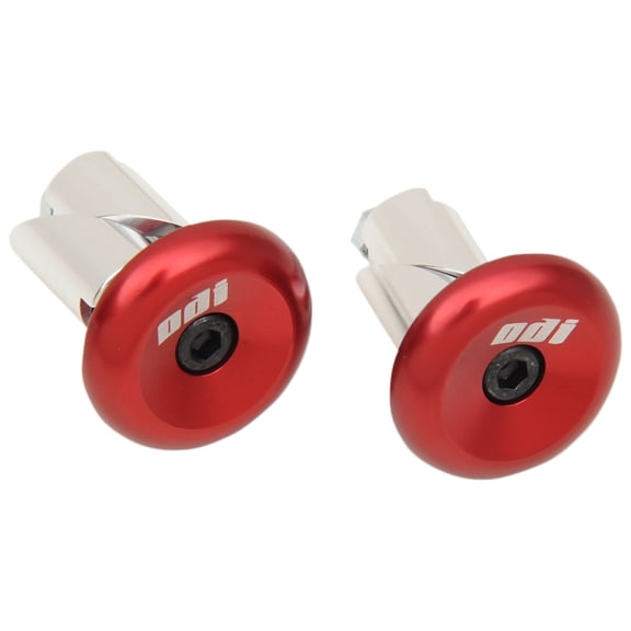 ODI Aluminum Bar End Plugs | Red (F71APR)