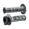 thumbnail image 1 of ODI Emig Racing V2 Lock-On Gray/Graphite Handlebar Grips (H36EMHG), 1 of 2