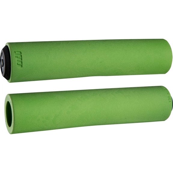 ODI F-1 Float Grips Green, 130mm Long, 31.5mm Medium Diameter