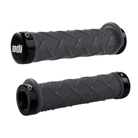 ODI X-treme ATV Lock-On Graphite/Black Thumb Throttle Grips (J30XTH-B)