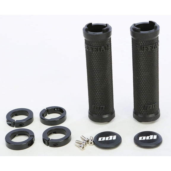 Odi L31RFB-B Ruffian PWC Lock-On Grips - 130mm - No Flange (Black)