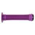 thumbnail image 1 of ODI Longneck ST Handlebar Grips 135mm Purple Open Ended Mushroom Rib Pattern, 1 of 3