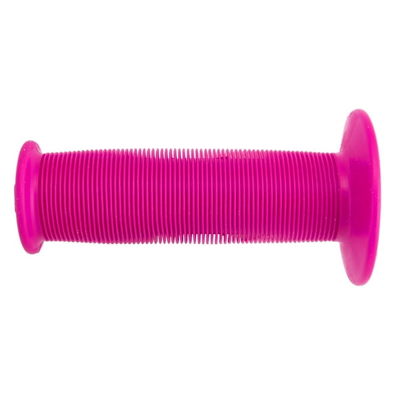 ODI Mushroom Single Ply Grips w/ Flange Pink 120mm