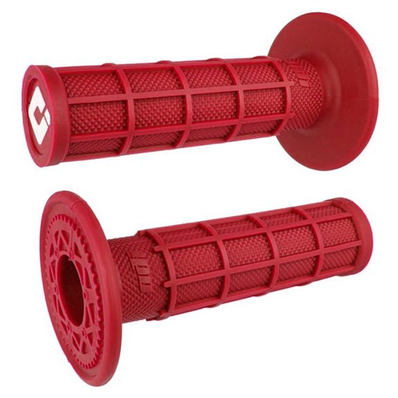 ODI Ruffian MX Red Full Waffle Grips (H02RFR)