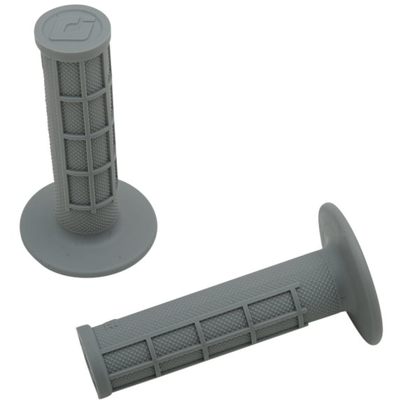 ODI Ruffian MX Single-Ply Half Waffle Grips Gray (H01RFG)