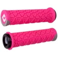 thumbnail image 1 of ODI Vanquish Grips - Pink/Gray, Lock-On, 1 of 1