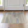 thumbnail image 1 of ODIKA 2'x3' Blue Beige Mineral Abstract Modern Design Washable Doormat Contemporary Pattern with Geometric Flair Non-Slip, Low Pile for Entryway, Kitchen, Laundry Room, 1 of 7