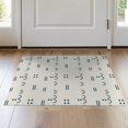 thumbnail image 1 of ODIKA 2'x3' Blue Gray Swedish Stripe Handwoven Rainbow Washable Throw Rug Geometric Minimalist Scandinavian Modern Repeating Non-Slip, Low Profile, Flatwoven, Easy Care for Hallway, Study Room, 1 of 7