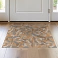 thumbnail image 1 of ODIKA 2'x3' Grey Clay Geometric Cortez Design Washable Accent Rug Dynamic Abstract Pattern with Modern Flair for Bedroom, Nursery, RV, Pet Friendly, Bedside Mat, 1 of 7