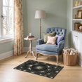 thumbnail image 1 of ODIKA 2'x3' Ultra-Soft Accent Mat, Composition Bold Geometric Abstract Layered Patterned Retro Cream None Washable, Bare feet friendly, Easy Care Indoor rug for Bedside, Footrest, 1 of 7