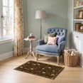 thumbnail image 1 of ODIKA 2'x3' Ultra-Soft Accent Mat, Dining Under Academia Botanical Wildflower Sprawling Table Alfombras None Washable, Bare feet friendly, Easy Care Indoor rug for Bedside, Footrest, 1 of 7