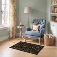 thumbnail image 1 of ODIKA 2'x3' Ultra-Soft Accent Mat, Dining Under Funky Gothic Border Botanical Vines Woodland Leaves None Washable, Bare feet friendly, Easy Care Indoor rug for Bedside, Footrest, 1 of 7