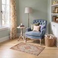 Soft Ivory Rug ODIKA 2'x3' Ultra-Soft Accent Mat, Ivory Vintage Tug Distressed Ornate ...