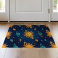 thumbnail image 1 of ODIKA 2'x3' Washable Accent Rug Pet Friendly, Bedside Mat Galaxy Starry Planetary Stars Themed Science Theme Large Planets Refined for Bedroom, RV, 1 of 7