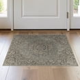 thumbnail image 1 of ODIKA 2'x3' Washable Doormat Non-Slip, Low Pile Boho Central Motif Interlocking Design Symmetrical Decorative for Entryway, Kitchen, Laundry Room, 1 of 7