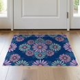 thumbnail image 1 of ODIKA 2'x3' Washable Doormat Non-Slip, Low Pile Cartoon Outline Groovy Aesthetic Graphic Motif Bold Funky Refined for Entryway, Kitchen, Laundry Room, 1 of 7