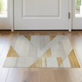 thumbnail image 1 of ODIKA 2'x3' Washable Doormat Non-Slip, Low Pile Cowhide Spotted Interlocking Geometric Abstract Contemporary Design for Entryway, Kitchen, Laundry Room, 1 of 7