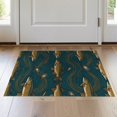 thumbnail image 1 of ODIKA 2'x3' Washable Doormat Non-Slip, Low Pile Fish Theme Vintage Motif Scattered Arrangement Fly Border Decor for Entryway, Kitchen, Laundry Room, 1 of 7