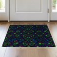 thumbnail image 1 of ODIKA 2'x3' Washable Doormat Non-Slip, Low Pile Gamer Dice Console Symbols Playful Throw Alfombra Video Arcade for Entryway, Kitchen, Laundry Room, 1 of 7