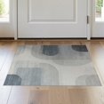 thumbnail image 1 of ODIKA 2'x3' Washable Doormat Non-Slip, Low Pile Large Abstract Bound Brushstroke Swirl Contemporary for Entryway, Kitchen, Laundry Room, 1 of 7