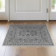 thumbnail image 1 of ODIKA 2'x3' Washable Doormat Non-Slip, Low Pile Print Featuring Cow Ornamental Frame Details Boneless Couch Cowboy for Entryway, Kitchen, Laundry Room, 1 of 7