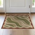 thumbnail image 1 of ODIKA 2'x3' Washable Throw Rug Abstract Decorative Mid Flowing Stripe Layout Balanced Forms for Hallway, Study Room, Non-Slip Low Profile, Flatwoven, 1 of 7