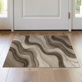 thumbnail image 1 of ODIKA 2'x3' Washable Throw Rug Large Para Contemporary Flowing Ribbon Gradient Print Alfombras for Hallway, Study Room, Non-Slip Low Profile, Flatwoven, 1 of 7