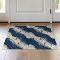 thumbnail image 1 of ODIKA 2'x3' Washable Throw Rug Non-Slip, Low Profile, Flatwoven, Easy Care Hallway Contemporary Long Displaying Fluid Paint Abstract Hallways for Study Room, 1 of 7