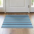 thumbnail image 1 of ODIKA 2'x3' Washable Throw Rug Striped Scandinavian Interrupted Motifs Stripes Palmetto Front for Hallway, Study Room, Non-Slip Low Profile, Flatwoven, 1 of 7