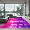 thumbnail image 1 of ODIKA 2'x3' Machine Washable Non-Slip Area Rug, Abstract Pink High Traffic Rug, Pink, 1019050, 1 of 7