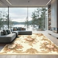 thumbnail image 1 of ODIKA 2'x3' Machine Washable Non-Slip Area Rug, Antique Ivory High Traffic Rug, Ivory, 1089578, 1 of 7