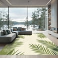 thumbnail image 1 of ODIKA 2'x3' Machine Washable Non-Slip Area Rug, Beachy Green High Traffic Rug, Green, 1099360, 1 of 7