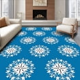 thumbnail image 1 of ODIKA 2'x3' Machine Washable Non-Slip Area Rug, Enchanted Wonderland Decorative Accent High Traffic Rug with Pad, Blue, 606296, 1 of 8