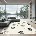 thumbnail image 1 of ODIKA 2'x3' Machine Washable Non-Slip Area Rug, Graphic Beige High Traffic Rug with Pad, Beige, 1056041, 1 of 8