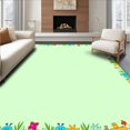 thumbnail image 1 of ODIKA 2'x3' Machine Washable Non-Slip Area Rug, Interactive Math Explorer Playmat Featuring Wildlife High Traffic Rug with Pad, Green, 683748, 1 of 8