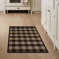 thumbnail image 1 of ODIKA 3'x5' Washable Area Rug Plaid Buffalo Check With Rustic Tartan Stripe Farmhouse Motif for Hallway, Laundry Room, Non-Slip, Flatweave, Easy Care, 1 of 5