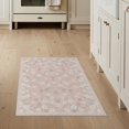 thumbnail image 1 of ODIKA 3'x5' Washable Throw Rug Stain Resistant, Low Profile, Non-Slip Whimsical Fairy Tale Scene With Transitional Vine Border Storybook Flowing for Entryway, Kitchen, Mudroom, 1 of 7