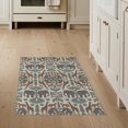 thumbnail image 1 of ODIKA 3'x5' Washable Throw Rug Zoo Organized Tone Repeated Classroom Playroom Daycare Animals for Entryway, Kitchen, Mudroom, Stain Resistant, Low Profile, Non-Slip, 1 of 7