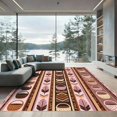 thumbnail image 1 of ODIKA 3'x5' Machine Washable Non-Slip Area Rug, Bohemian Blush Pink High Traffic Rug, Pink, 1290115, 1 of 7