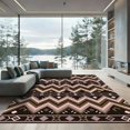 thumbnail image 1 of ODIKA 3'x5' Machine Washable Non-Slip Area Rug, Geometric Beige High Traffic Rug, Beige, 1184377, 1 of 7